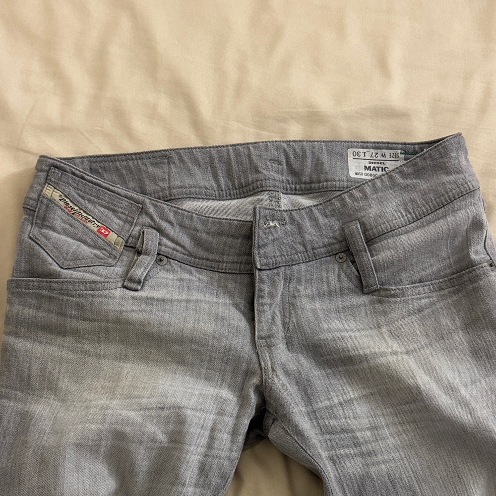 Diesel Women's Gray Jeans - Picture 3 of 3